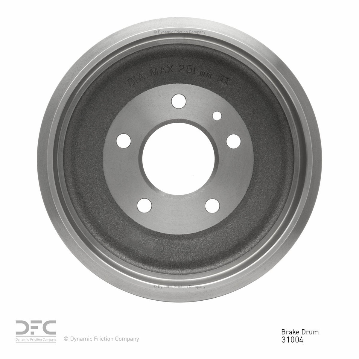 DFC 70-71 BMW 2800CS Rear True Balanced Brake Drum 365-31004