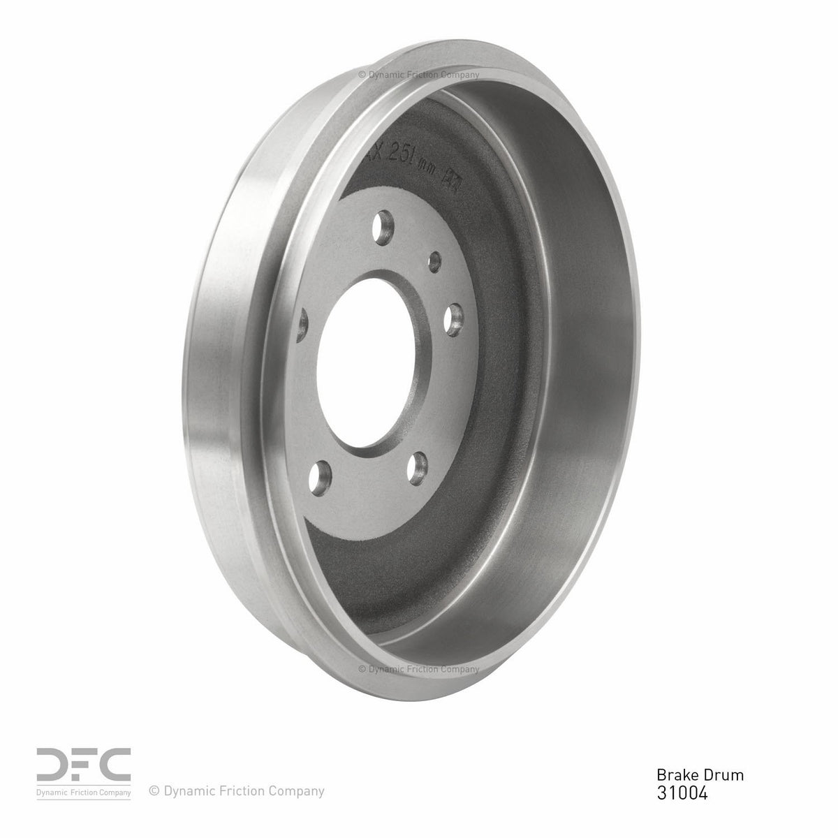 DFC 70-71 BMW 2800CS Rear True Balanced Brake Drum 365-31004