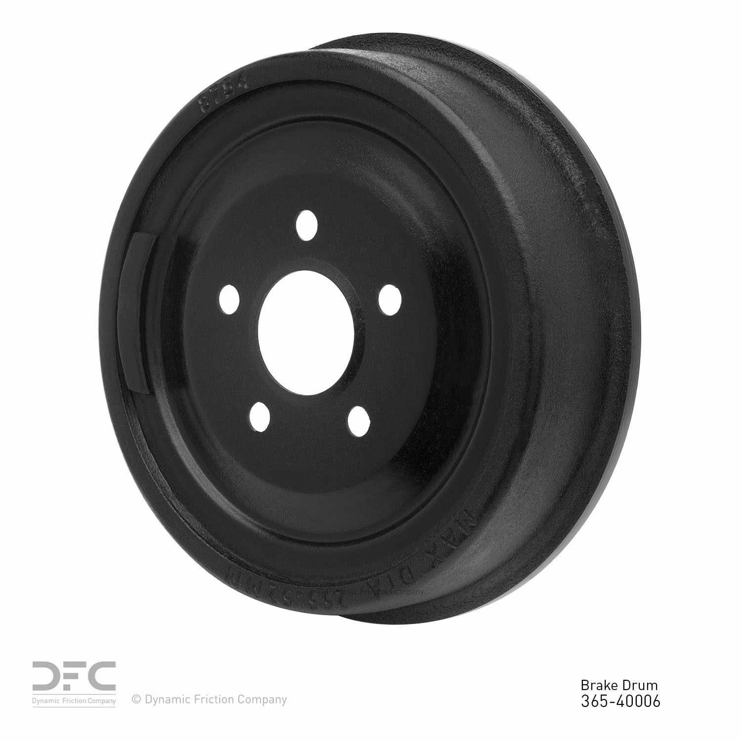 Dynamic Friction Company Brake Drum 365-40006
