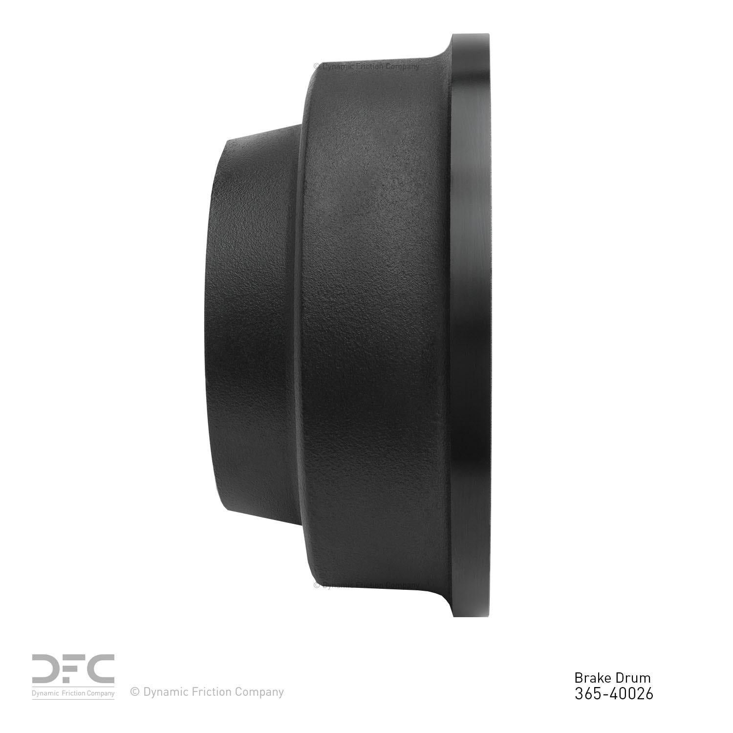 Dynamic Friction Company Brake Drum 365-40026