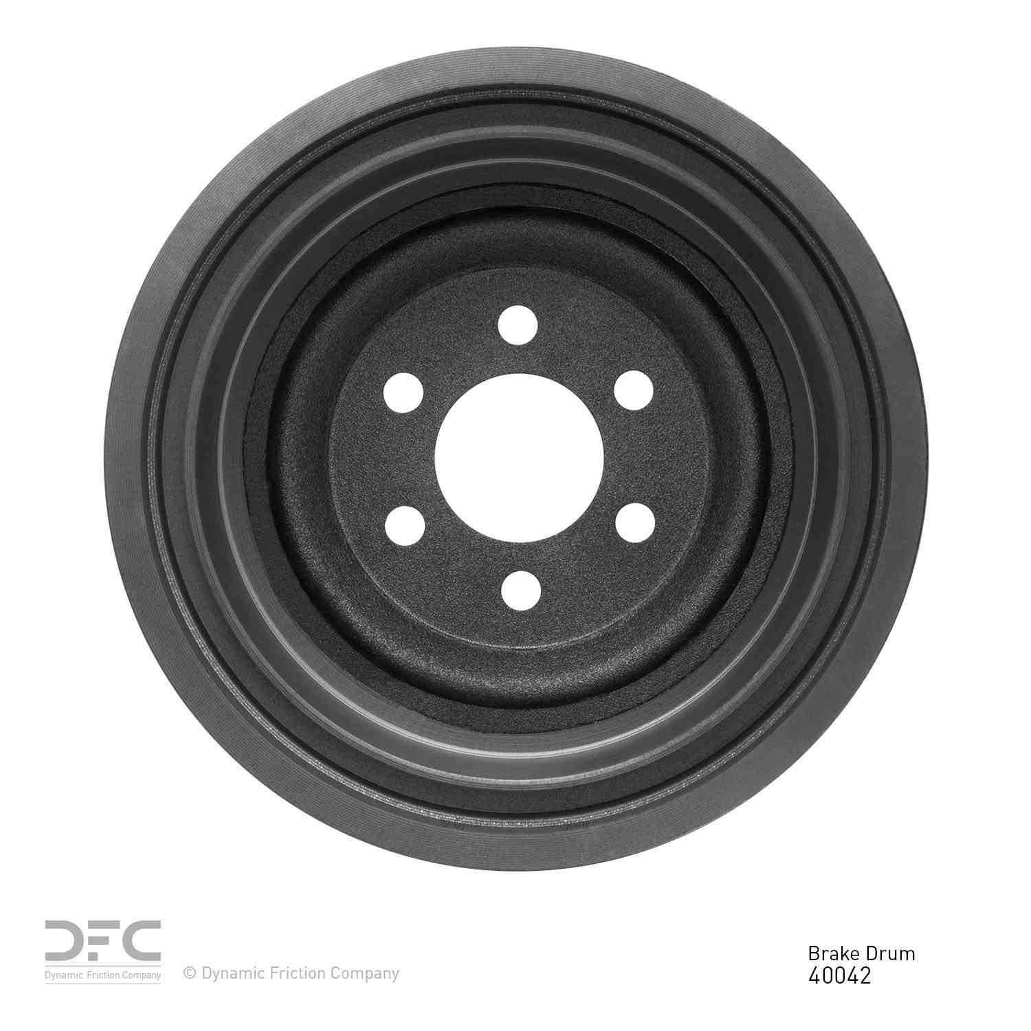 Dynamic Friction Company Brake Drum 365-40042