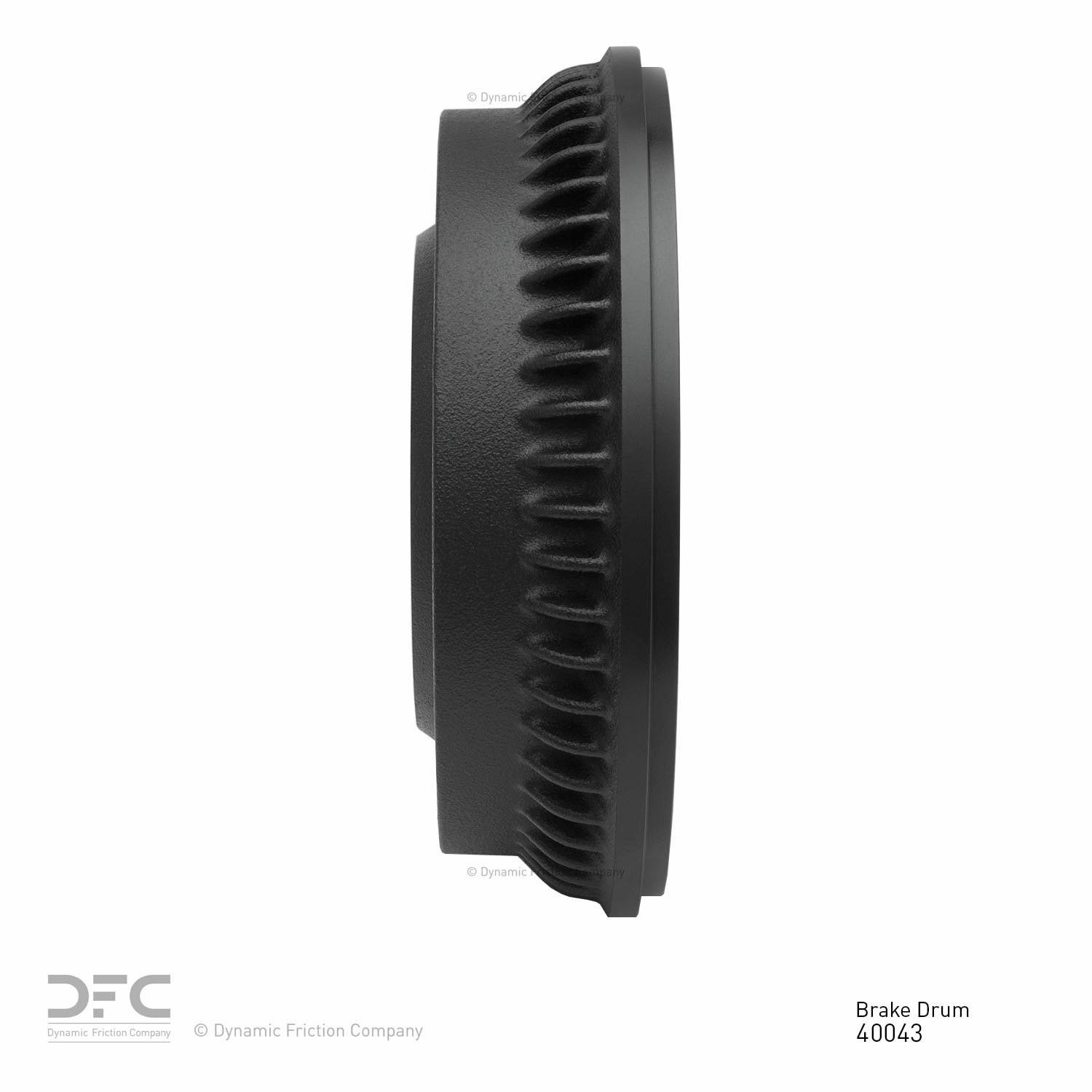 Dynamic Friction Company Brake Drum 365-40043
