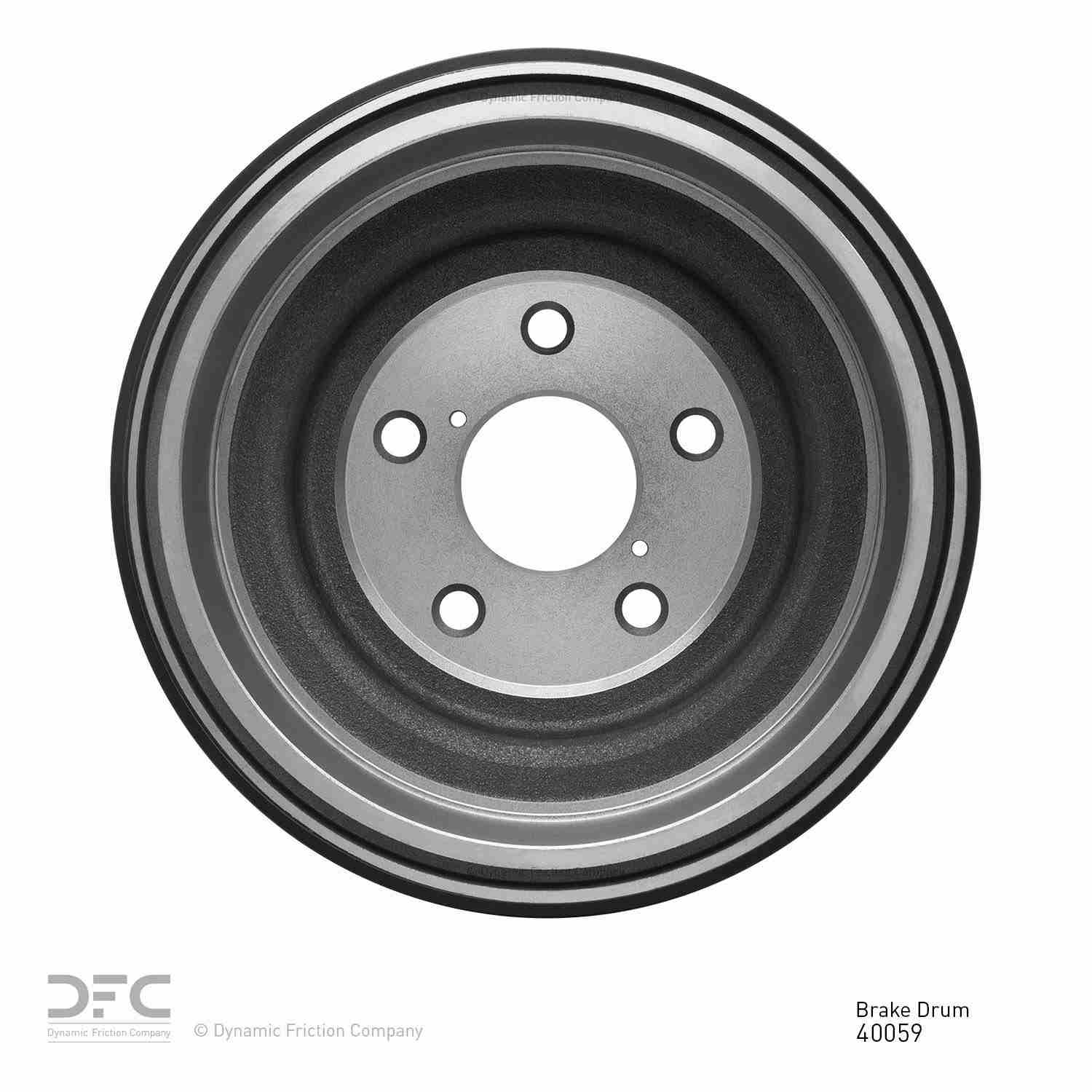 Dynamic Friction Company Brake Drum 365-40059
