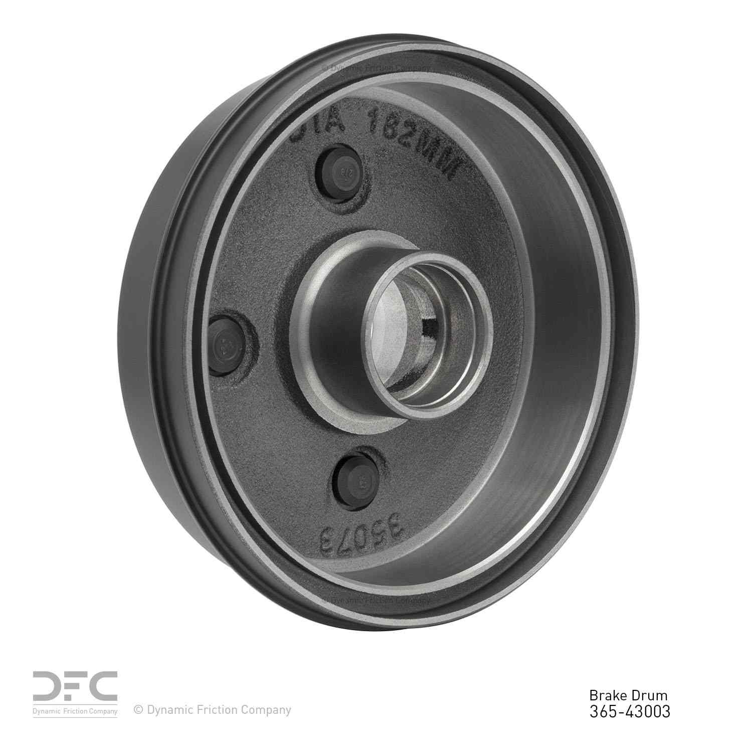 Dynamic Friction Company Brake Drum 365-43003