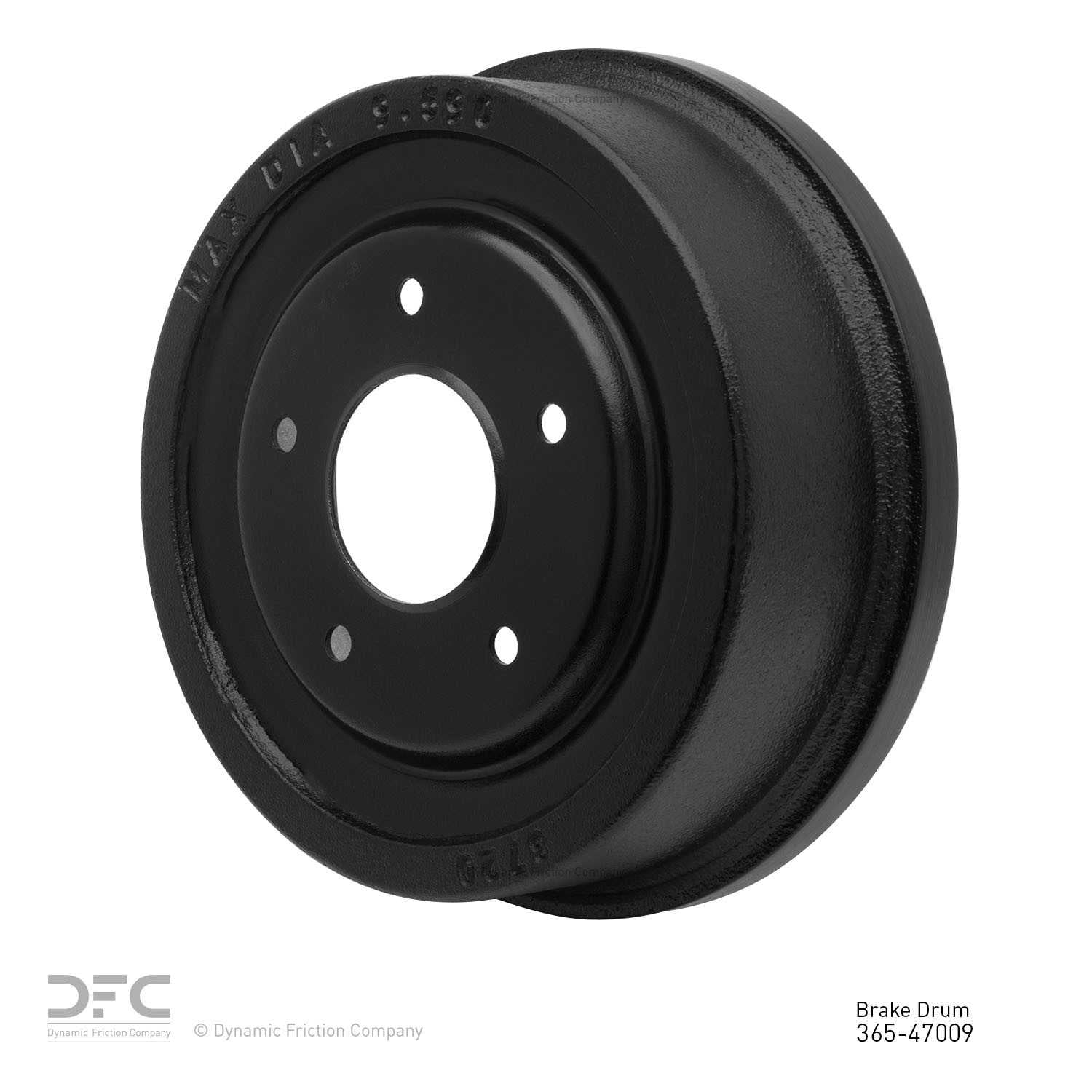 Dynamic Friction Company Brake Drum 365-47009