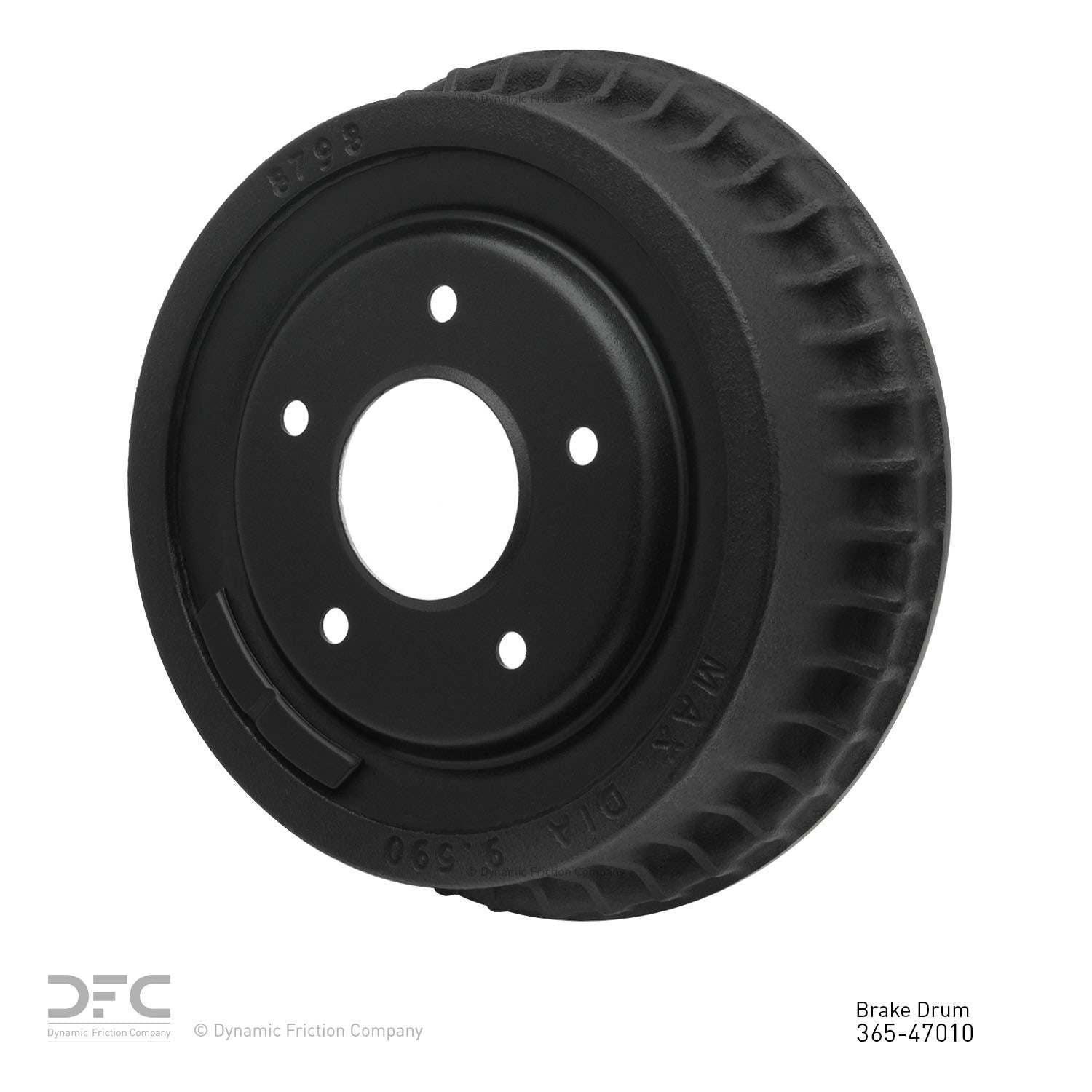 Dynamic Friction Company Brake Drum 365-47010