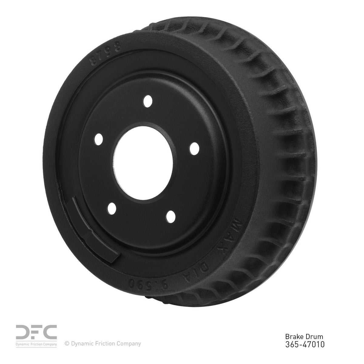 Dynamic Friction Company Brake Drum 365-47010
