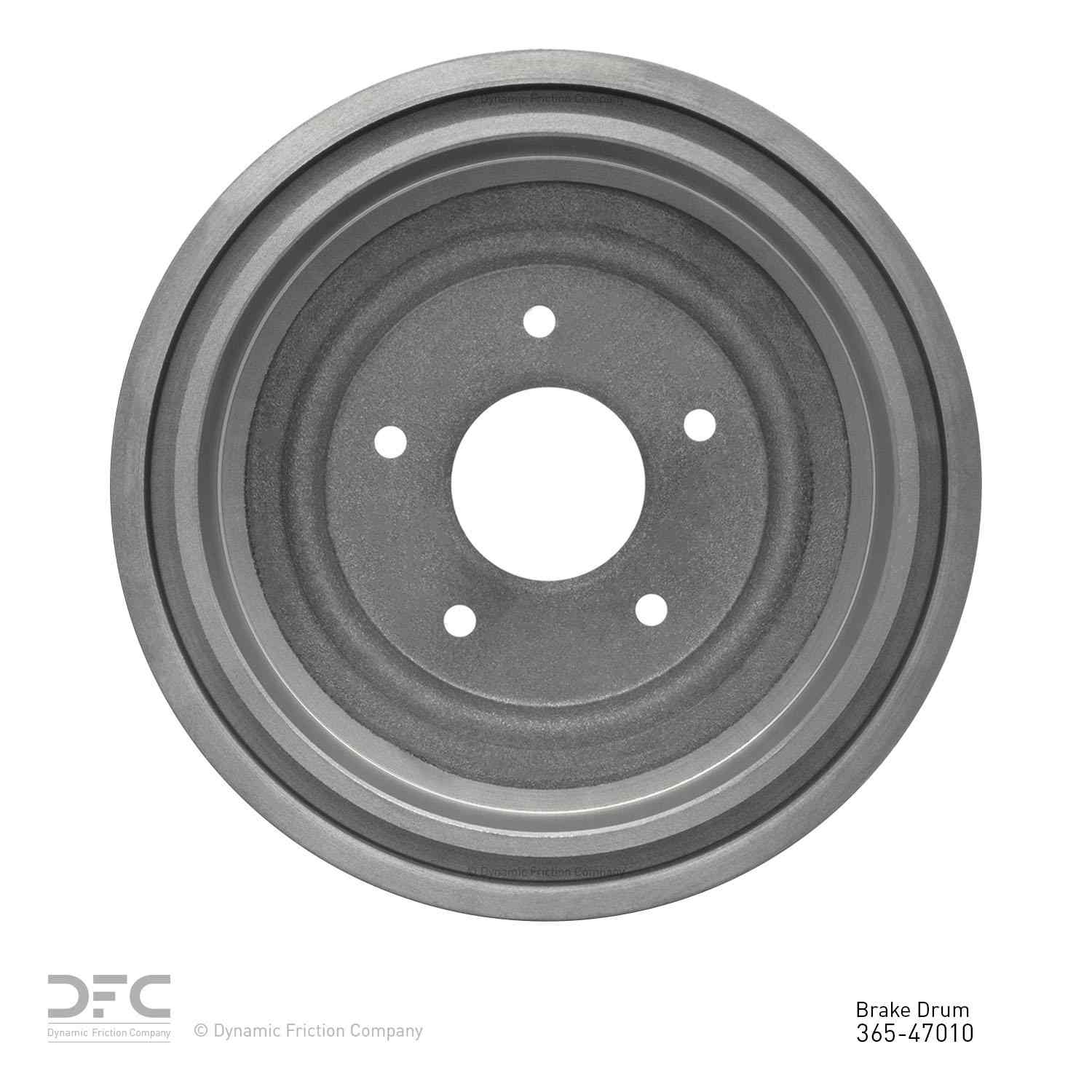 Dynamic Friction Company Brake Drum 365-47010