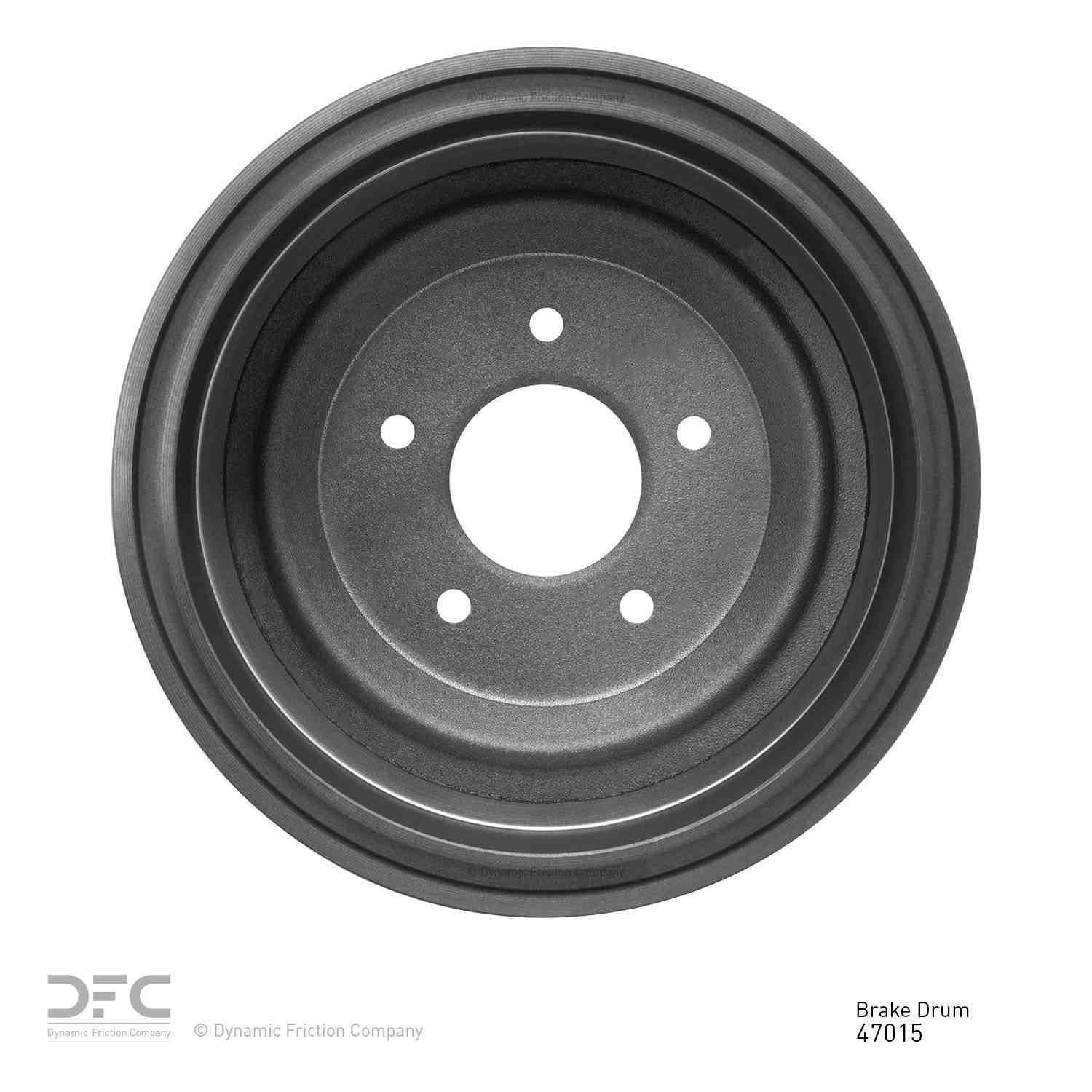 Dynamic Friction Company Brake Drum 365-47015