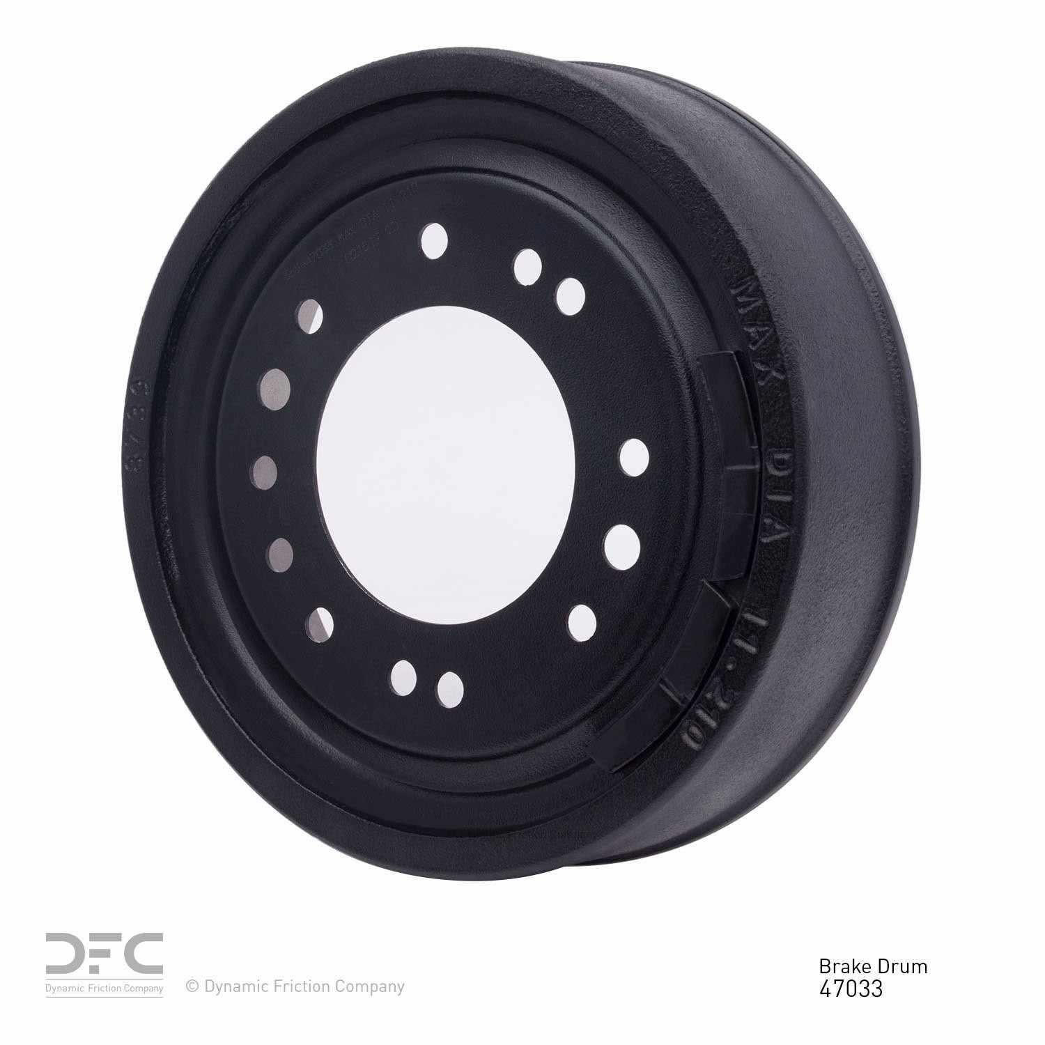 Dynamic Friction Company Brake Drum 365-47033