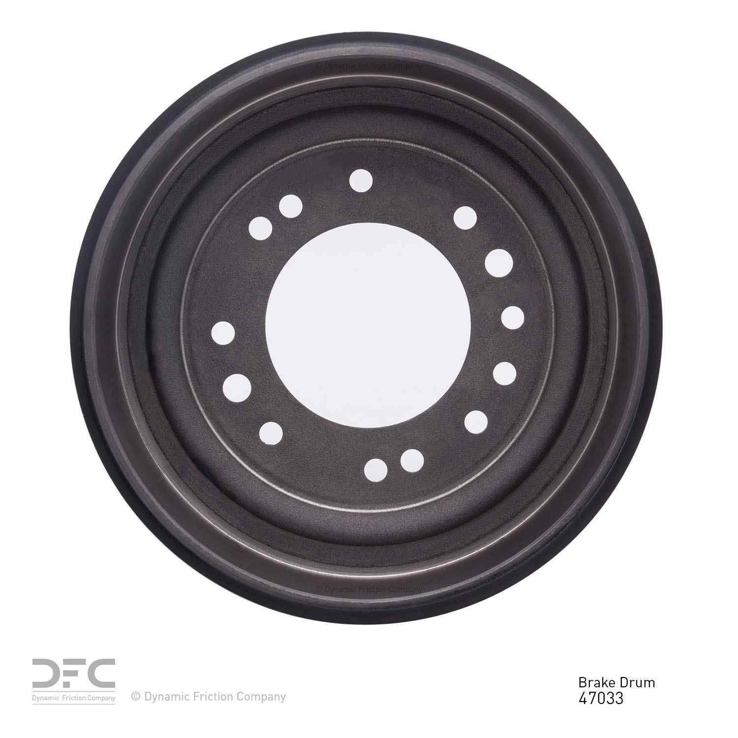 Dynamic Friction Company Brake Drum 365-47033