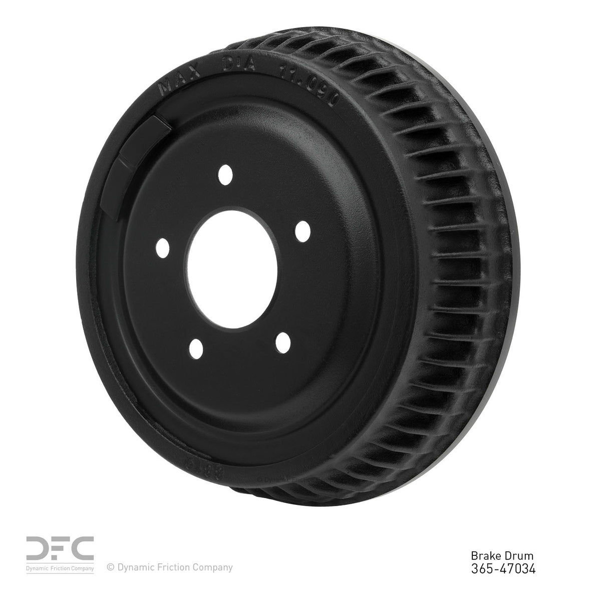 Dynamic Friction Company Brake Drum 365-47034