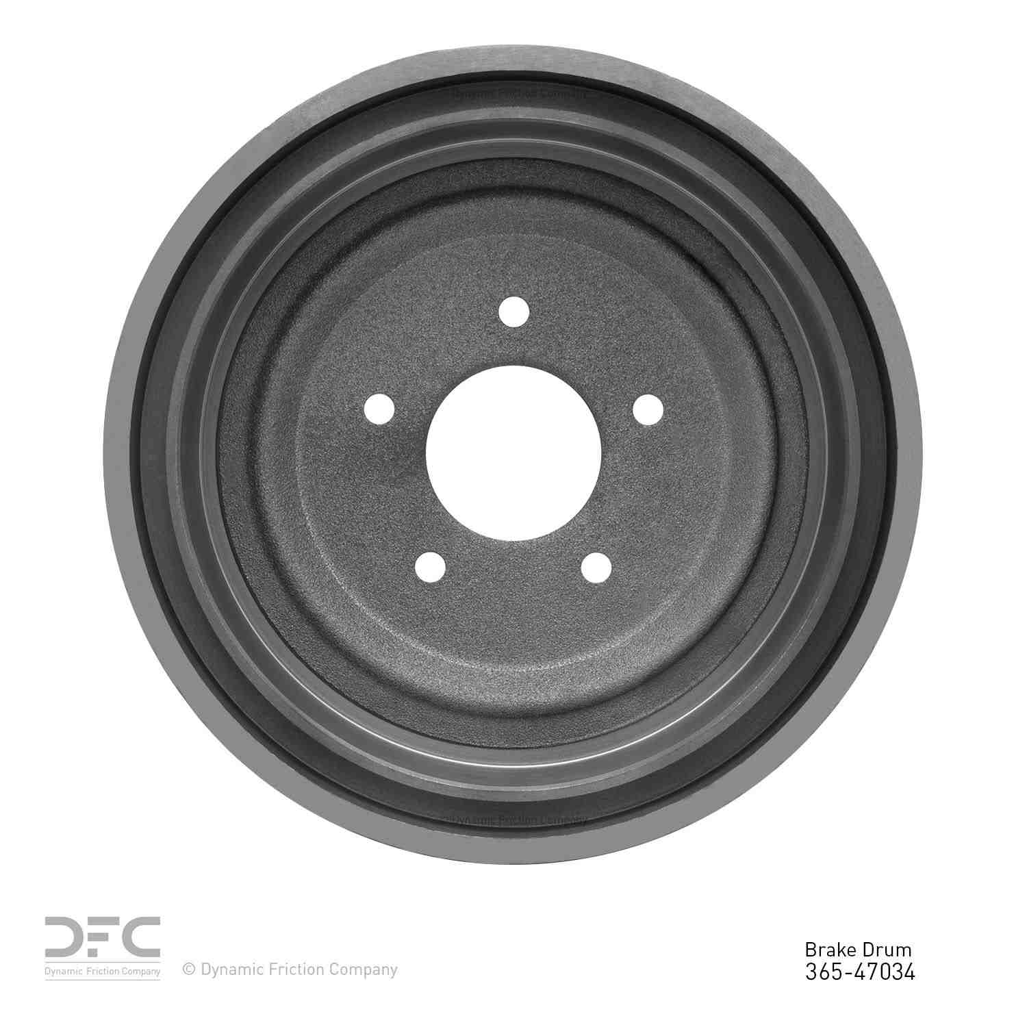 Dynamic Friction Company Brake Drum 365-47034