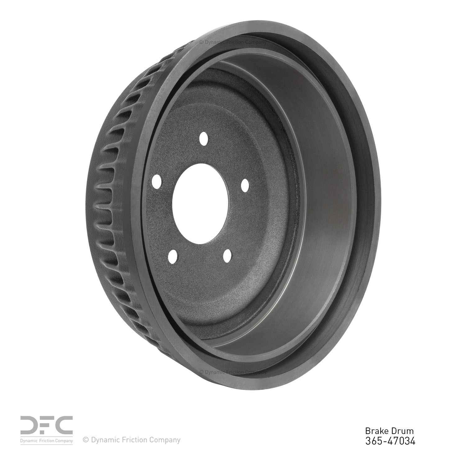 Dynamic Friction Company Brake Drum 365-47034