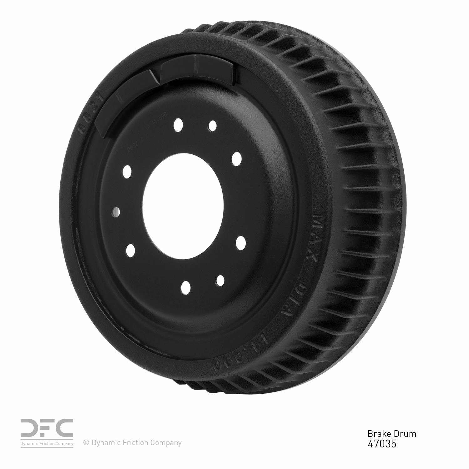 Dynamic Friction Company Brake Drum 365-47035