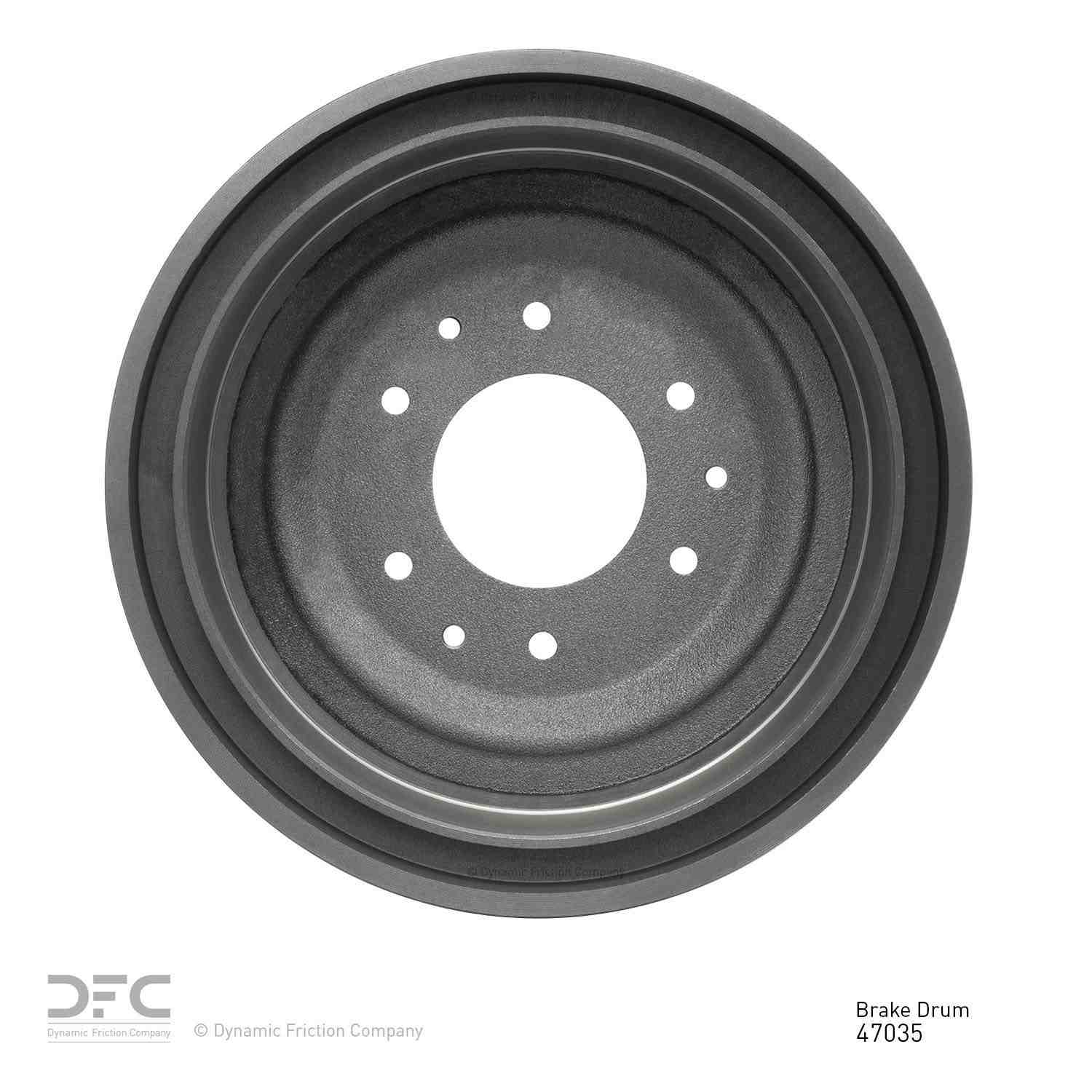 Dynamic Friction Company Brake Drum 365-47035