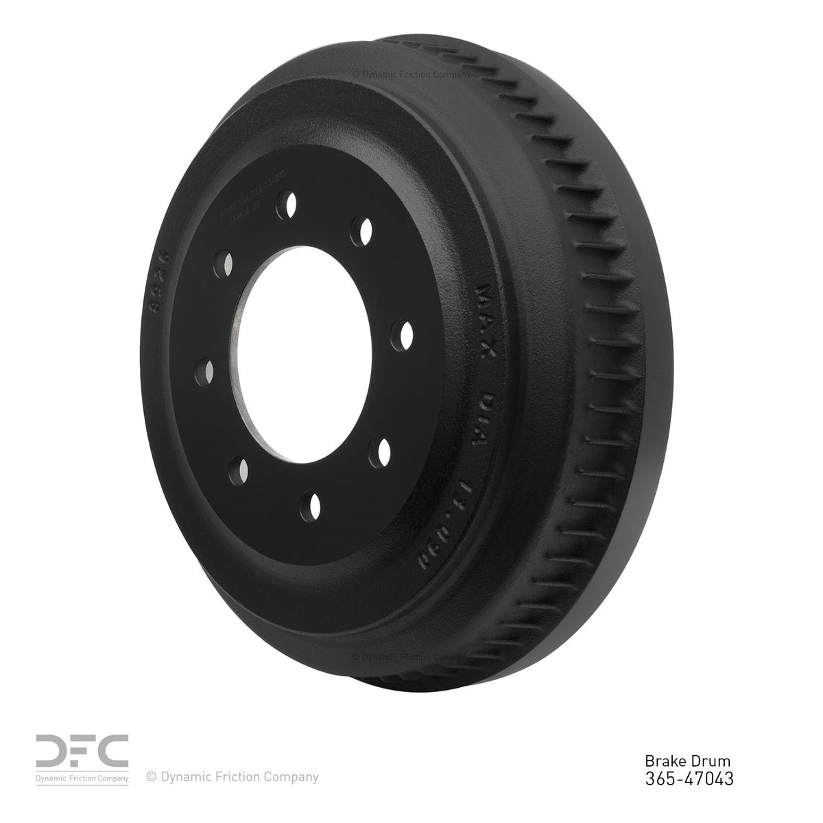 Dynamic Friction Company Brake Drum 365-47043
