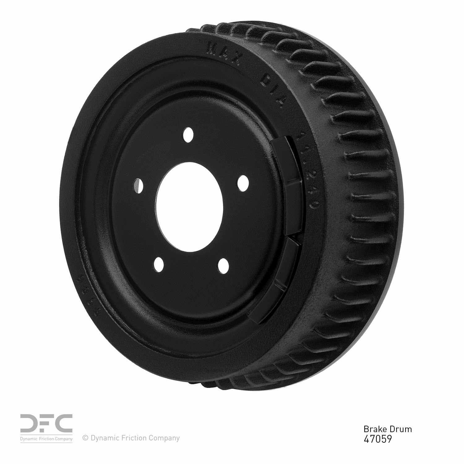 Dynamic Friction Company Brake Drum 365-47059