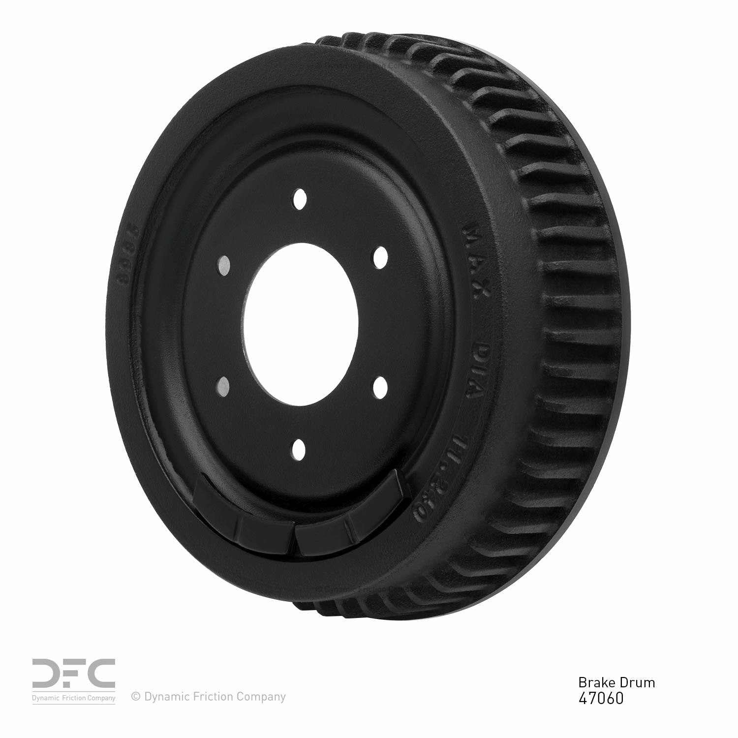 Dynamic Friction Company Brake Drum 365-47060