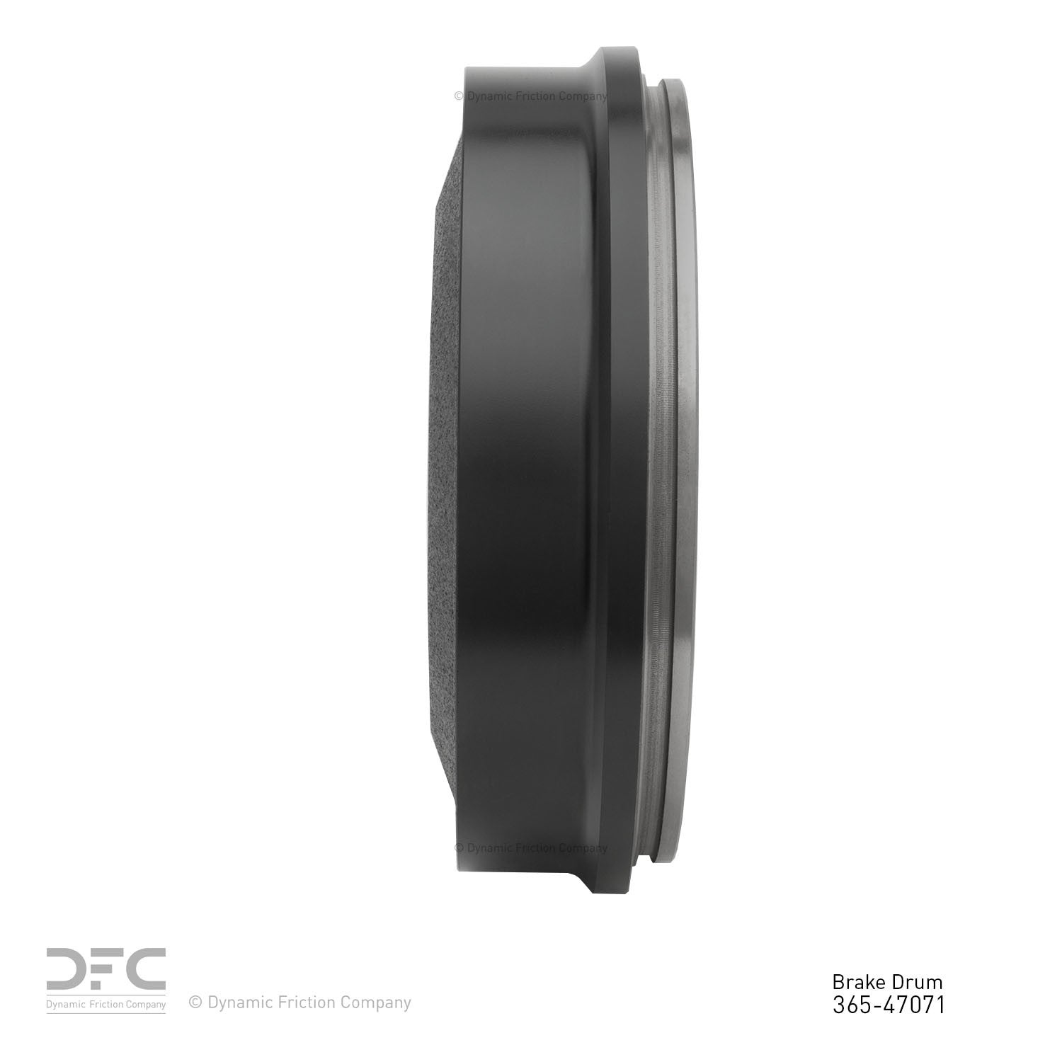 Dynamic Friction Company Brake Drum 365-47071