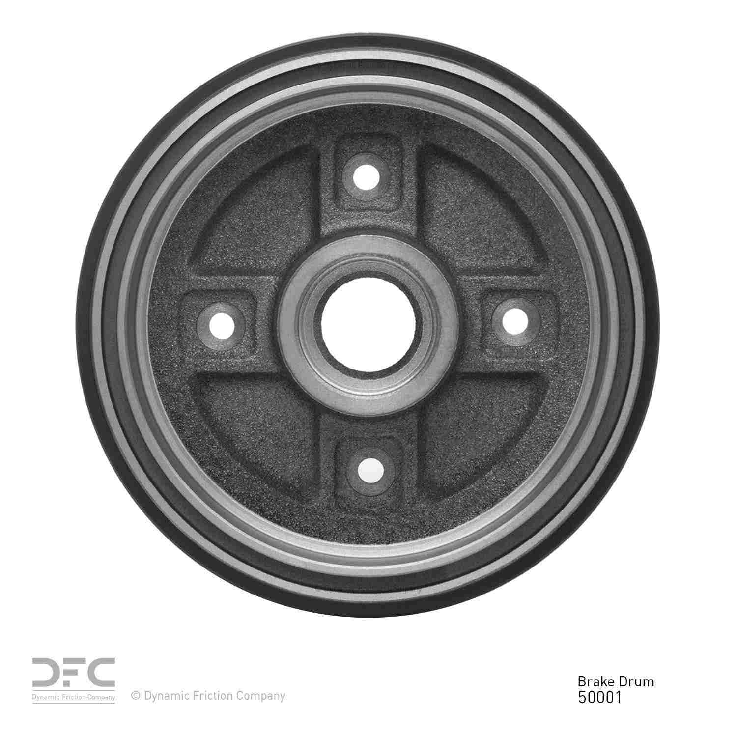 Dynamic Friction Company Brake Drum 365-50001