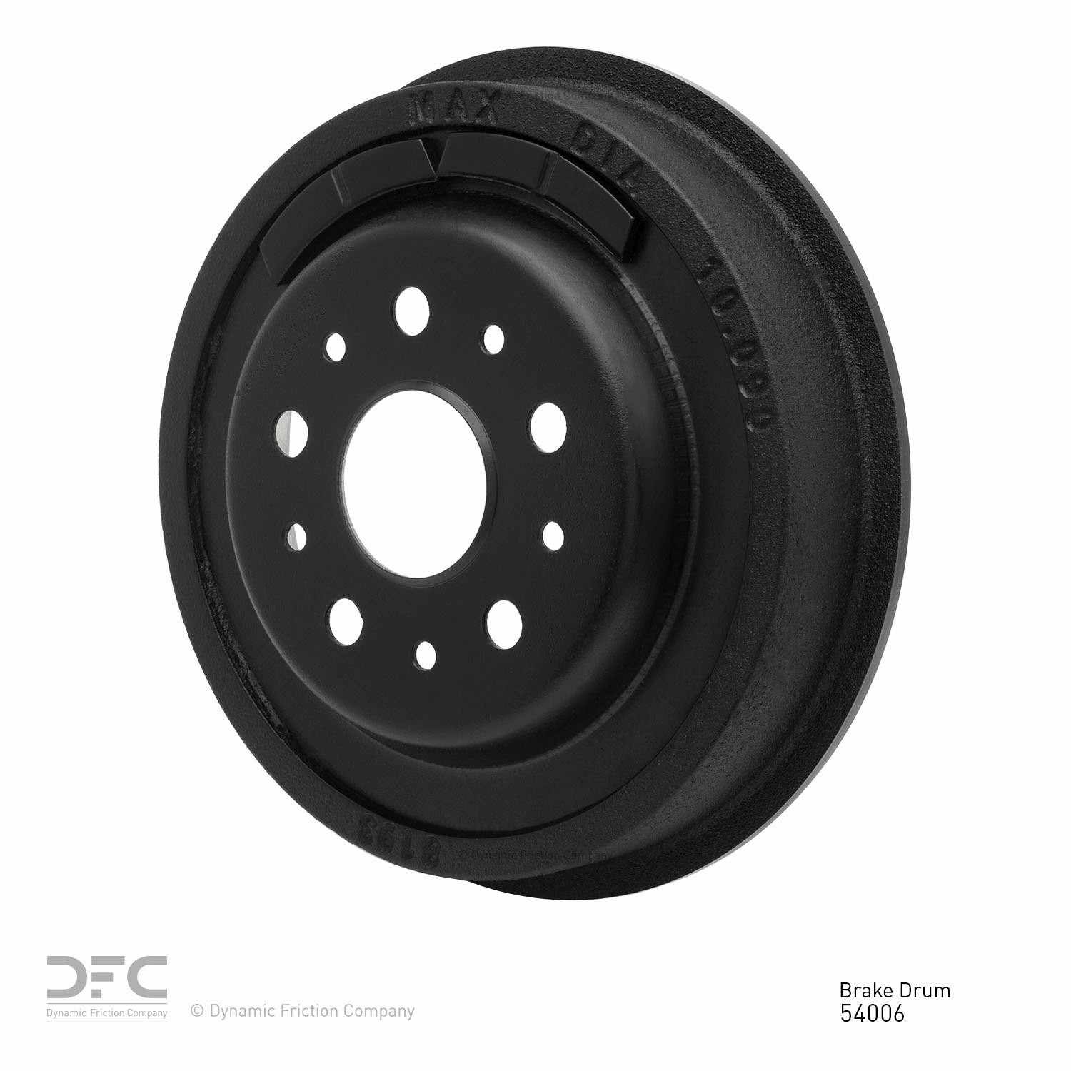 Dynamic Friction Company Brake Drum 365-54006