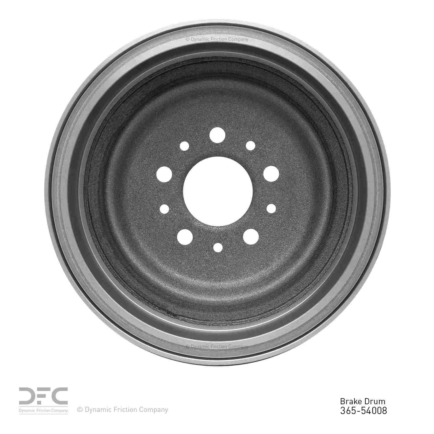 Dynamic Friction Company Brake Drum 365-54008