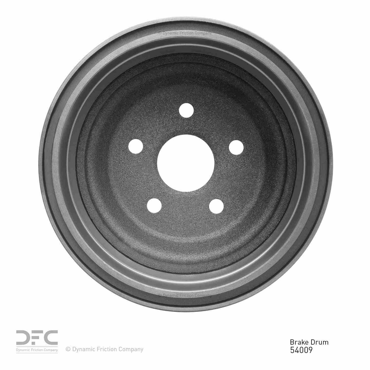 Dynamic Friction Company Brake Drum 365-54009