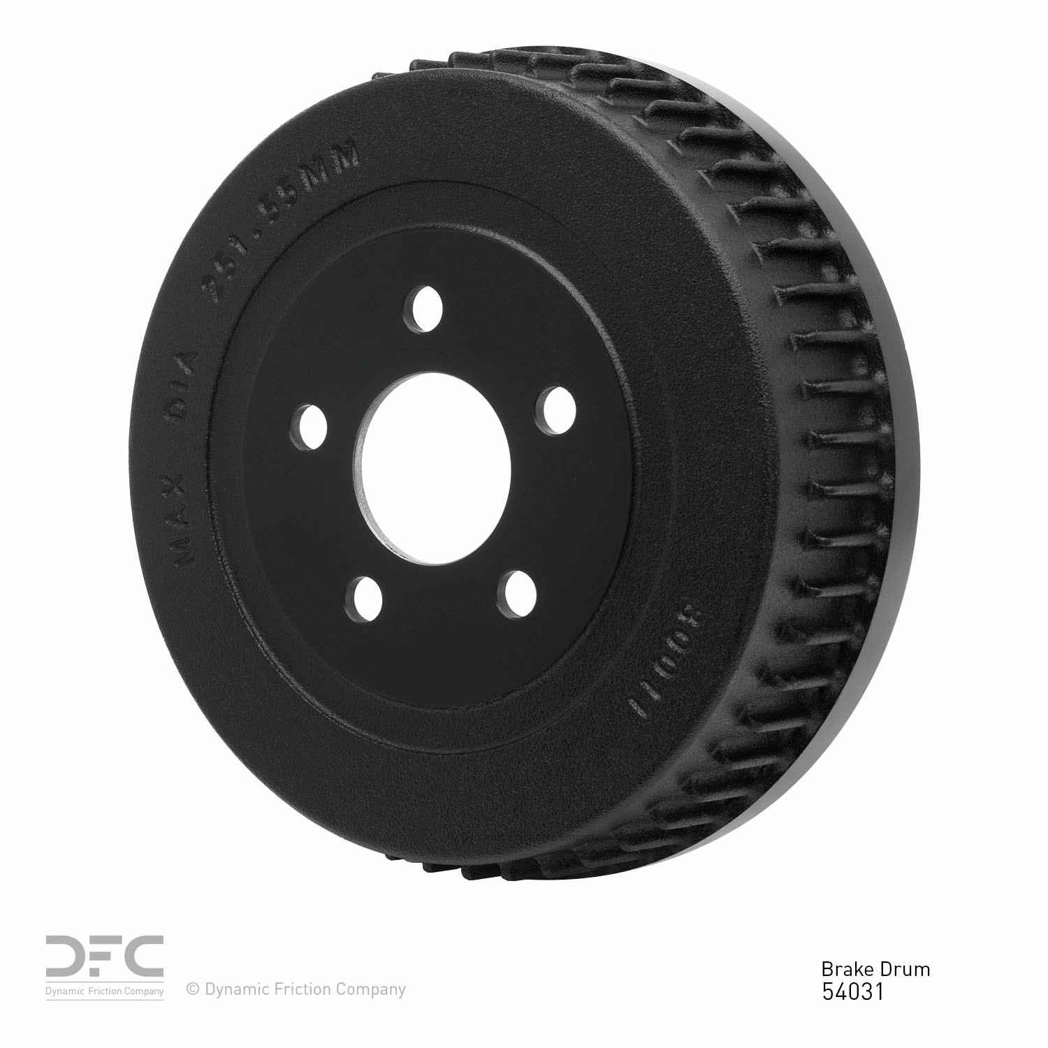 Dynamic Friction Company Brake Drum 365-54031