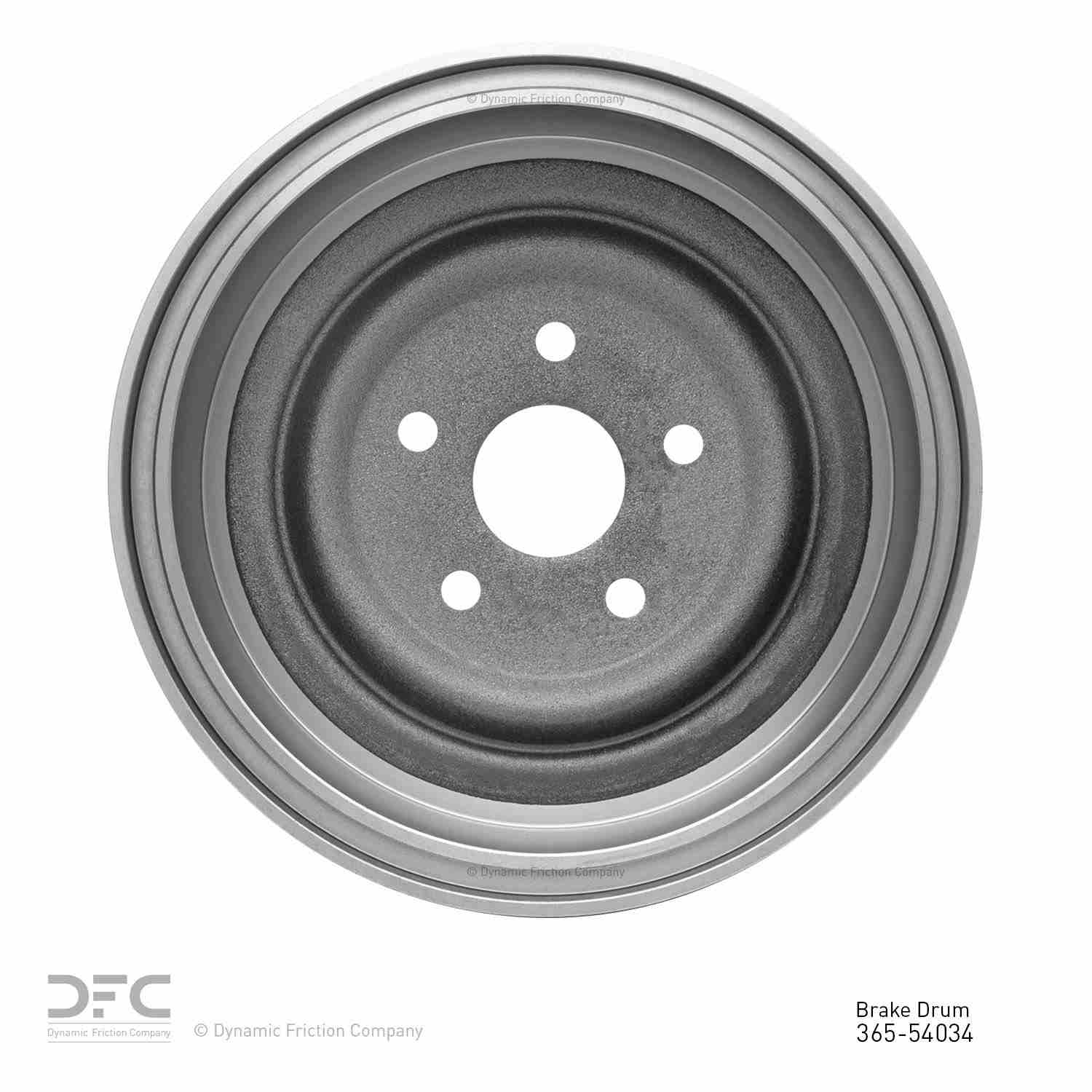 Dynamic Friction Company Brake Drum 365-54034
