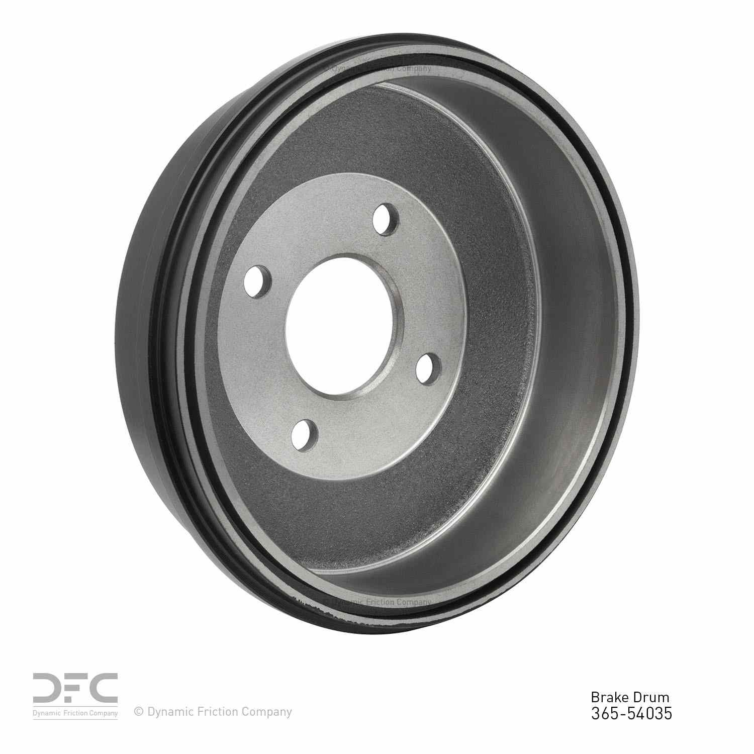 Dynamic Friction Company Brake Drum 365-54035