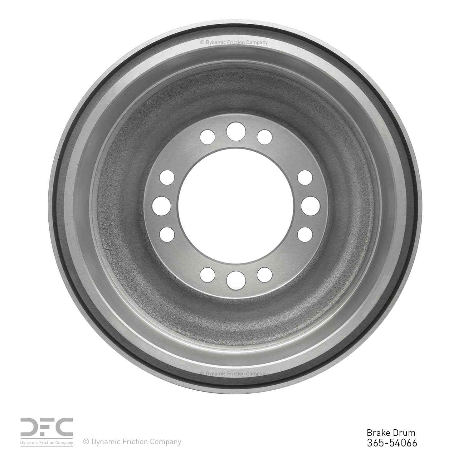 Dynamic Friction Company Brake Drum 365-54066
