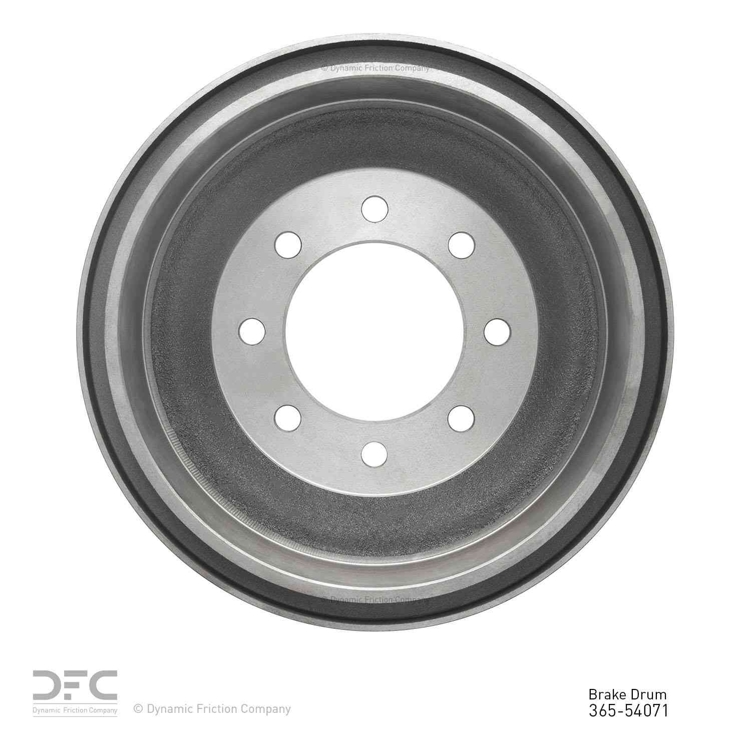 Dynamic Friction Company Brake Drum 365-54071