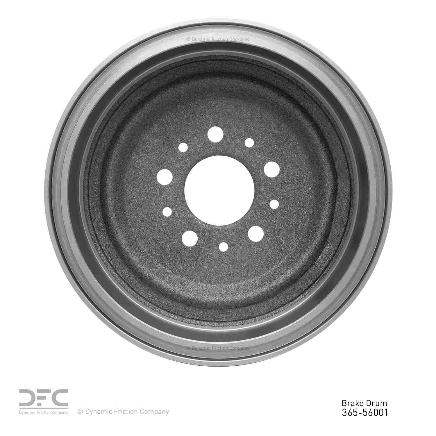 Dynamic Friction Company Brake Drum 365-56001