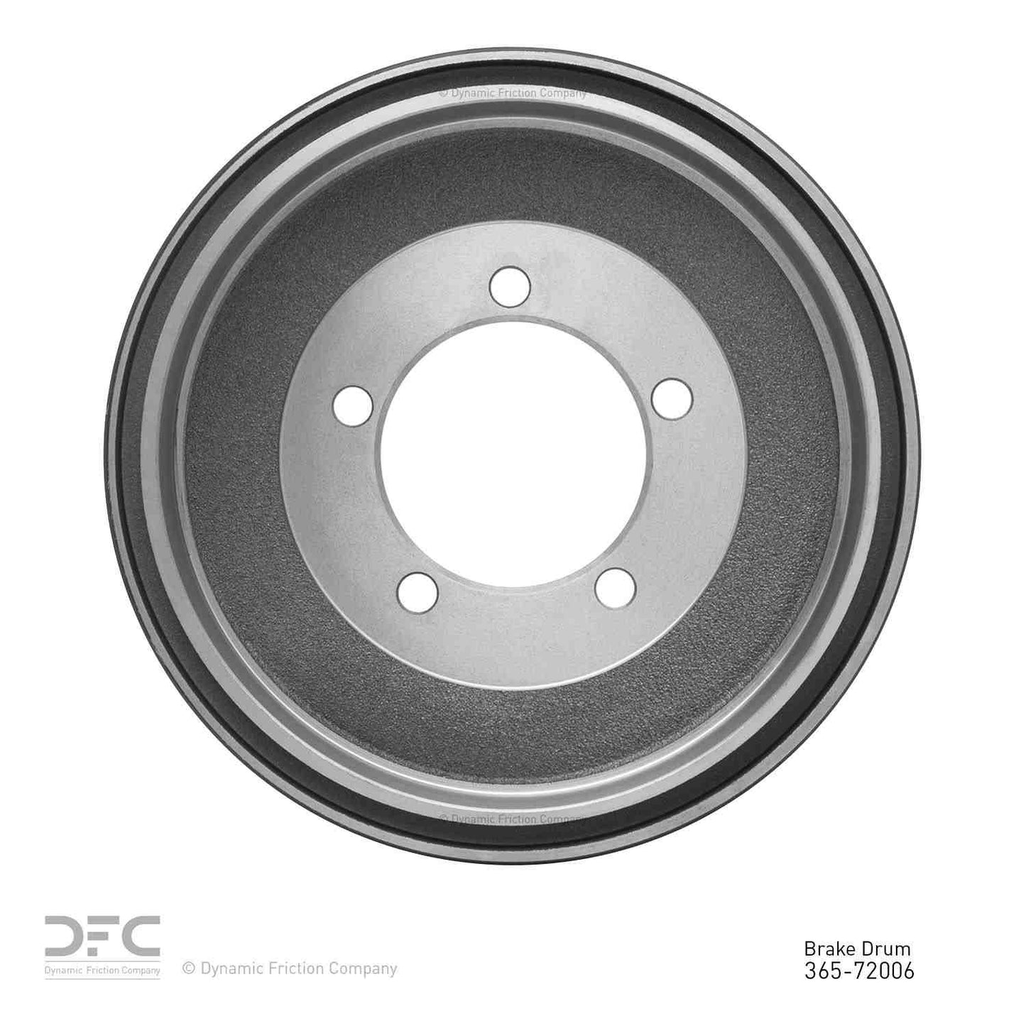 Dynamic Friction Company Brake Drum 365-72006