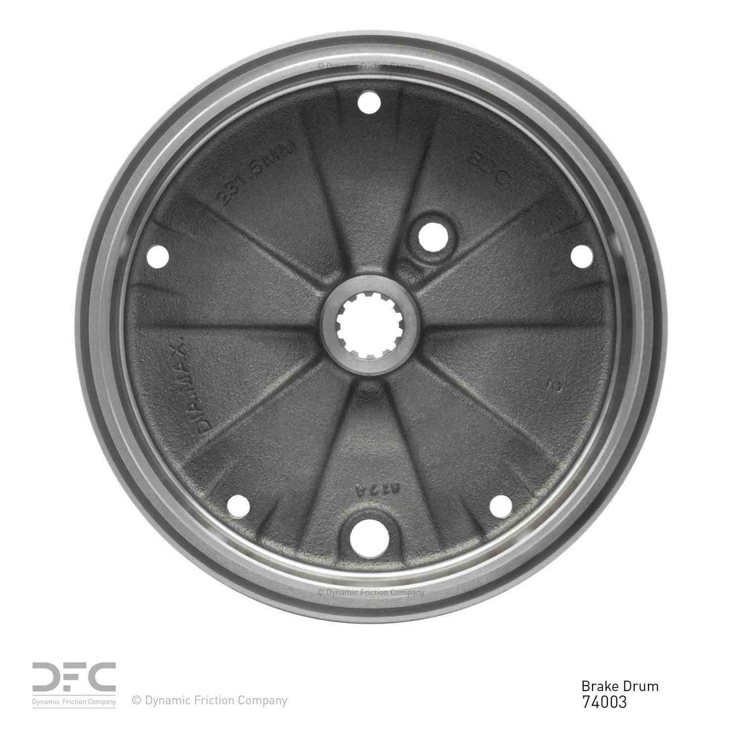 Dynamic Friction Company Brake Drum 365-74003