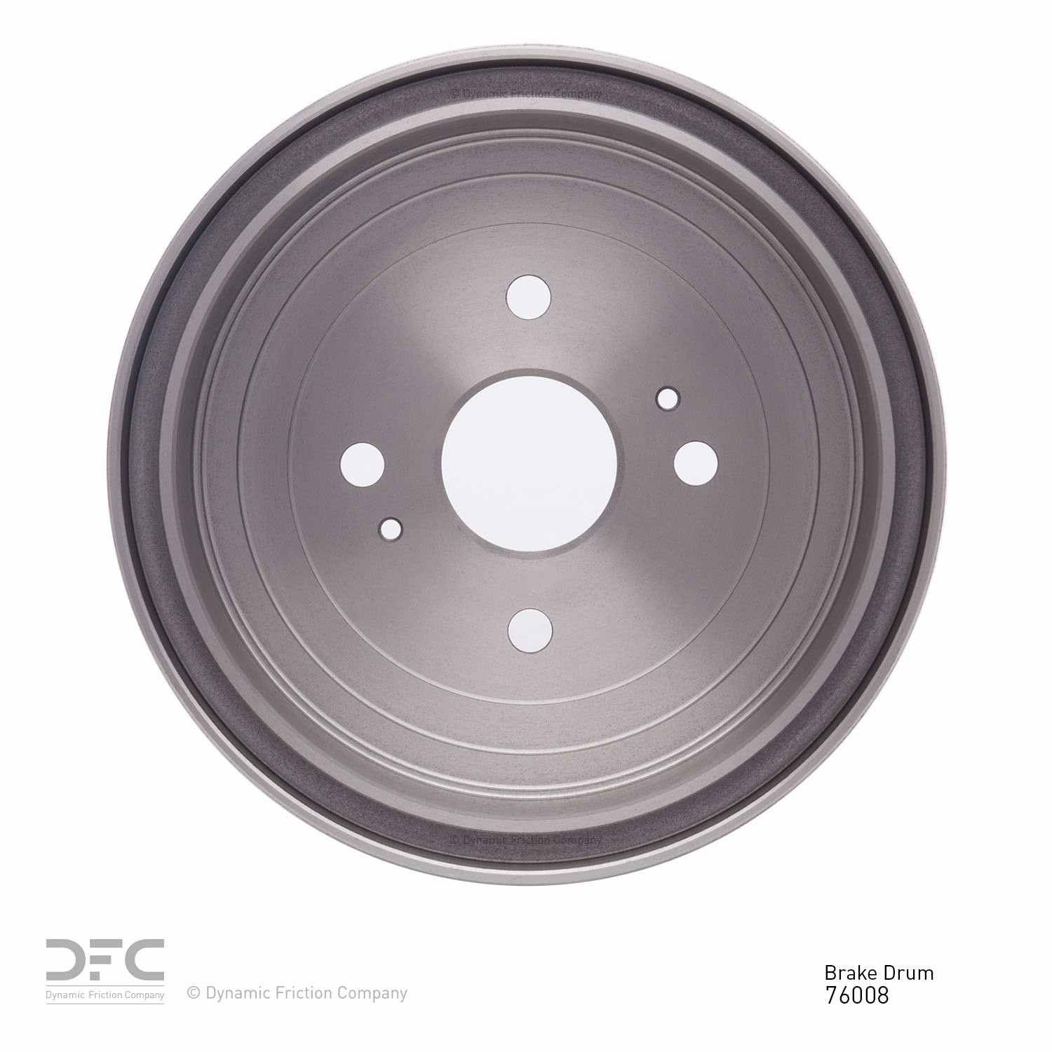 Dynamic Friction Company Brake Drum 365-76008