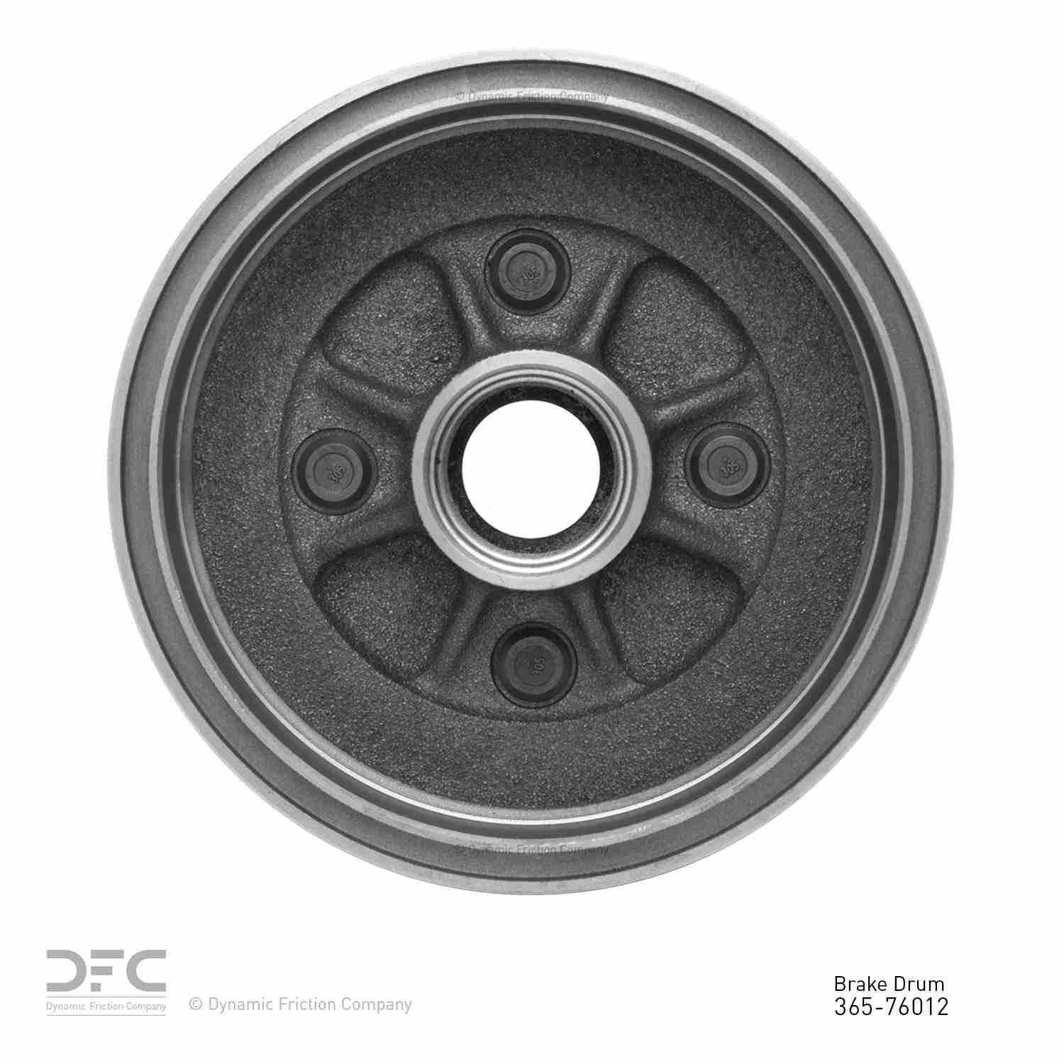 Dynamic Friction Company Brake Drum 365-76012