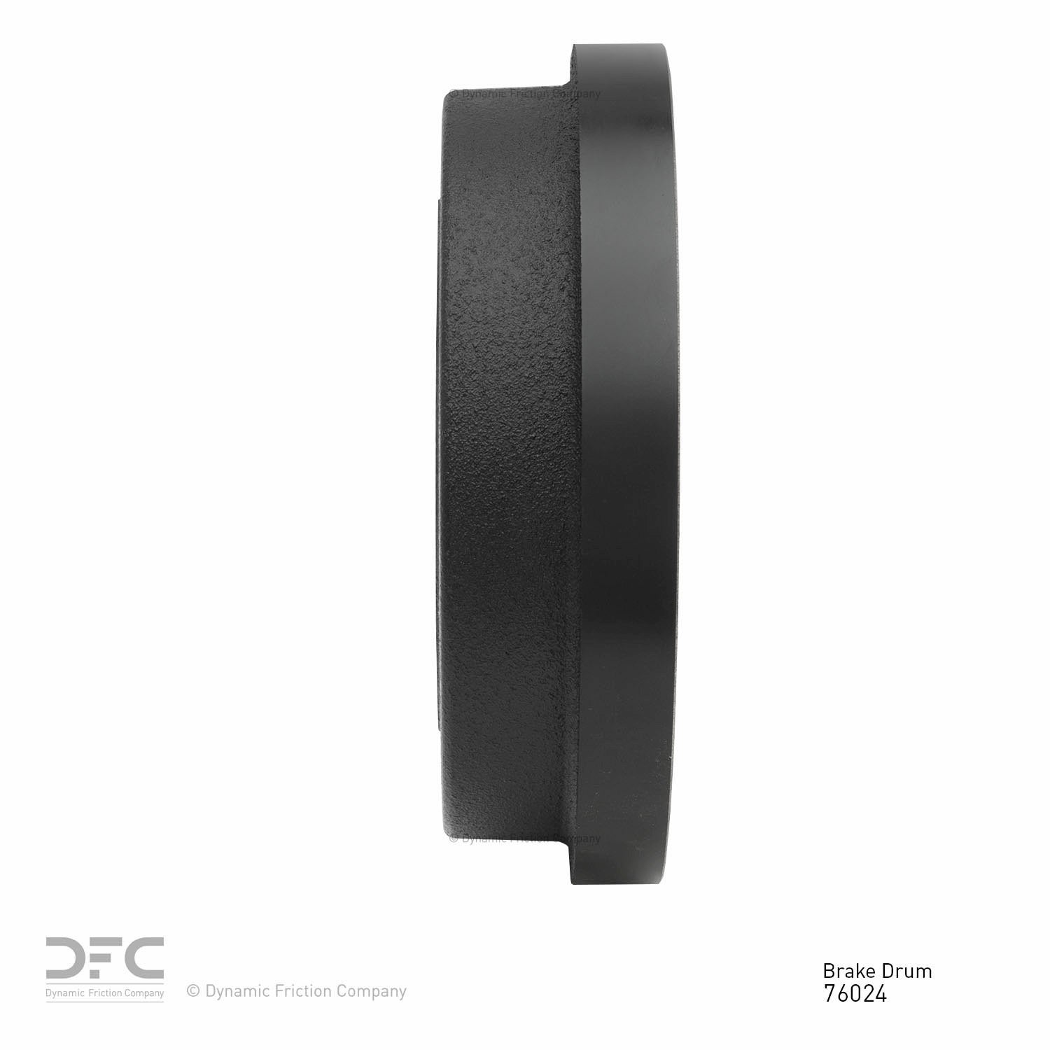 Dynamic Friction Company Brake Drum 365-76024