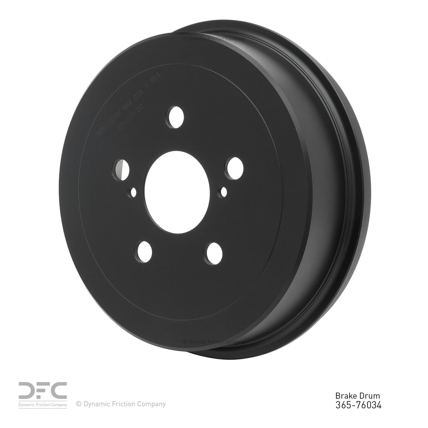 Dynamic Friction Company Brake Drum 365-76034