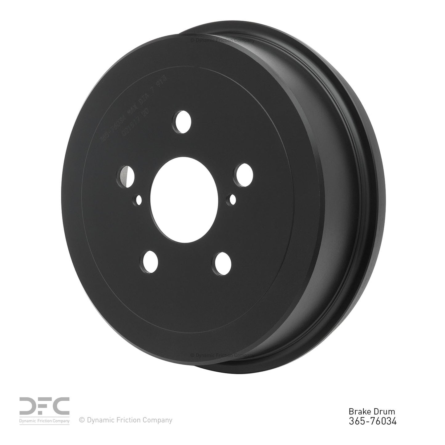 Dynamic Friction Company Brake Drum 365-76034