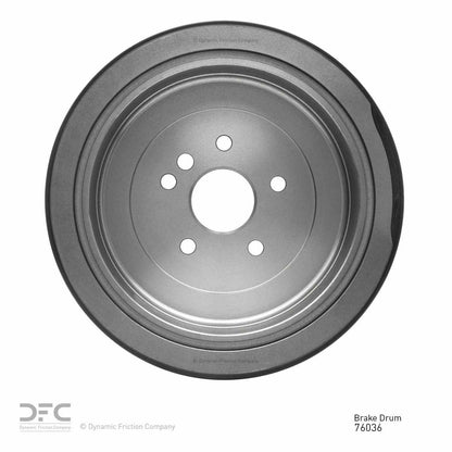 Dynamic Friction Company Brake Drum 365-76036