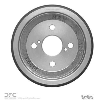 Dynamic Friction Company Brake Drum 365-76038