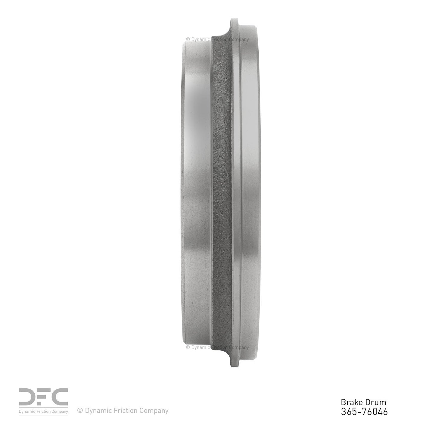 Dynamic Friction Company Brake Drum 365-76046