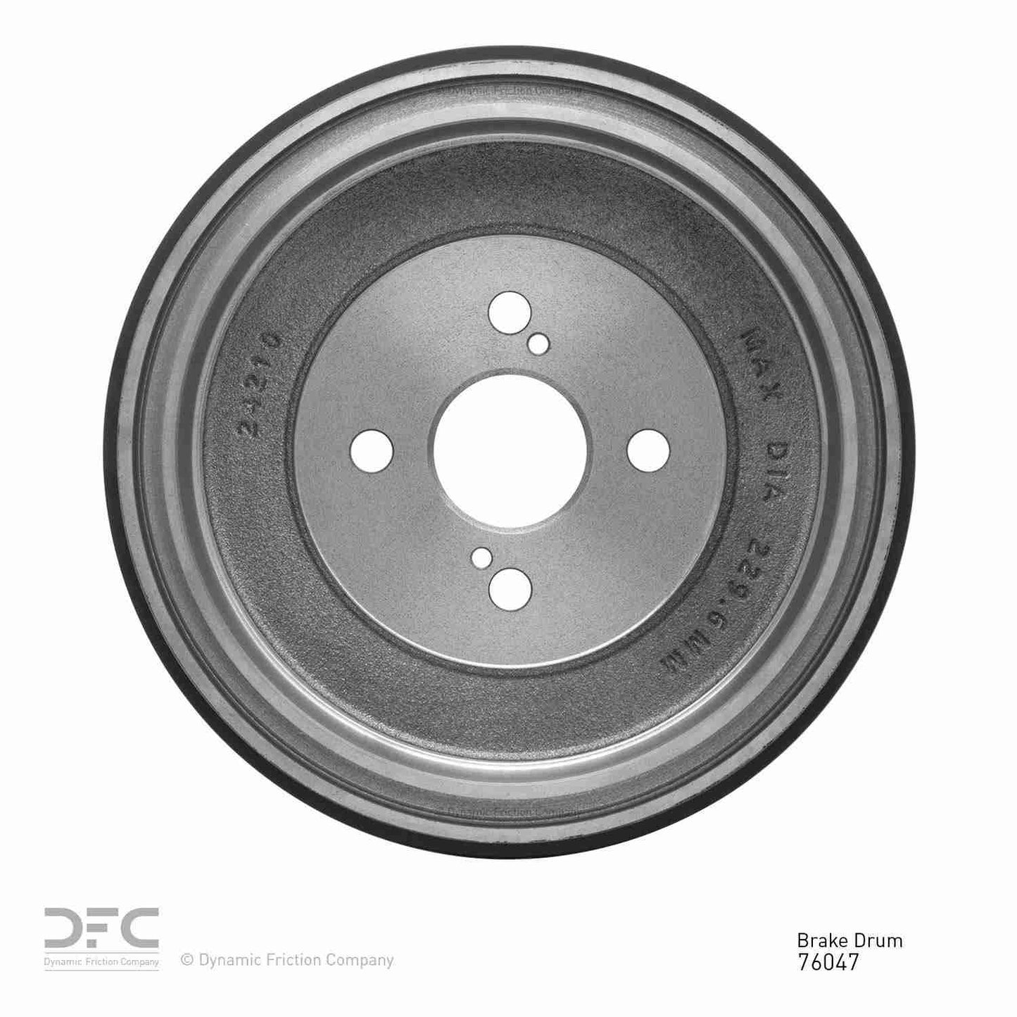 Dynamic Friction Company Brake Drum 365-76047