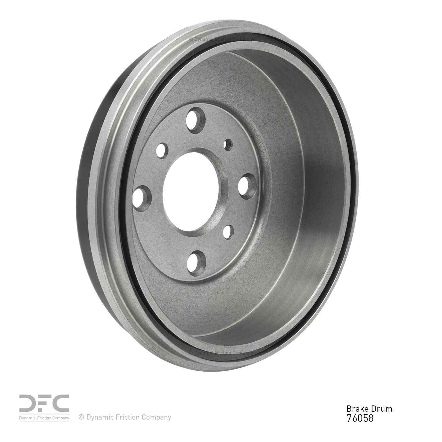 Dynamic Friction Company Brake Drum 365-76058