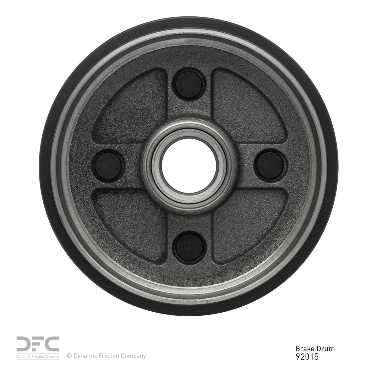 DFC 11-15 Chevrolet Matiz (Mexico) Rear True Balanced Brake Drum 365-92015