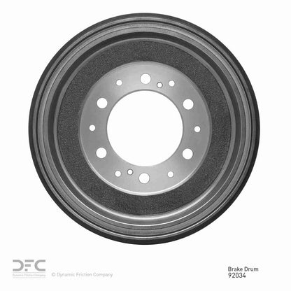 Dynamic Friction Company Brake Drum 365-92034