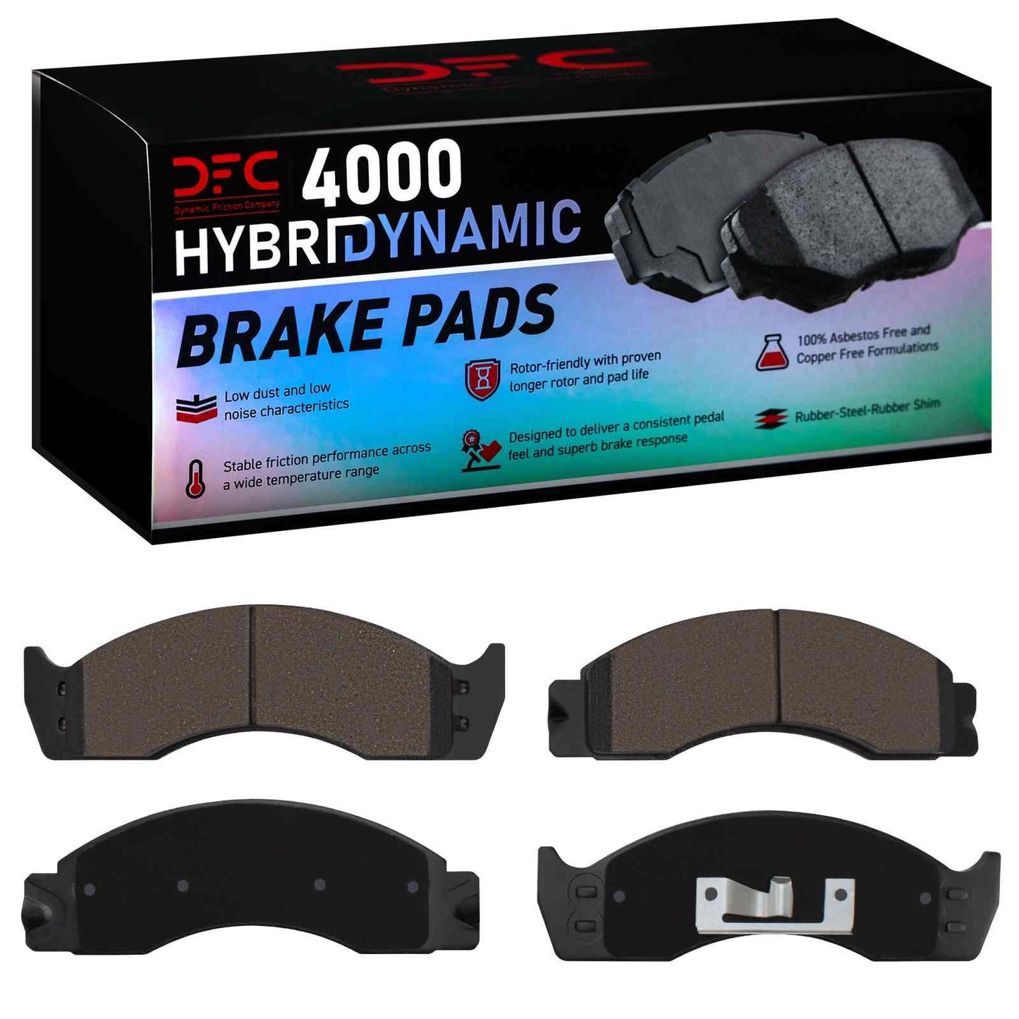 Dynamic Friction Company Disc Brake Pad Set 4000-0411-00