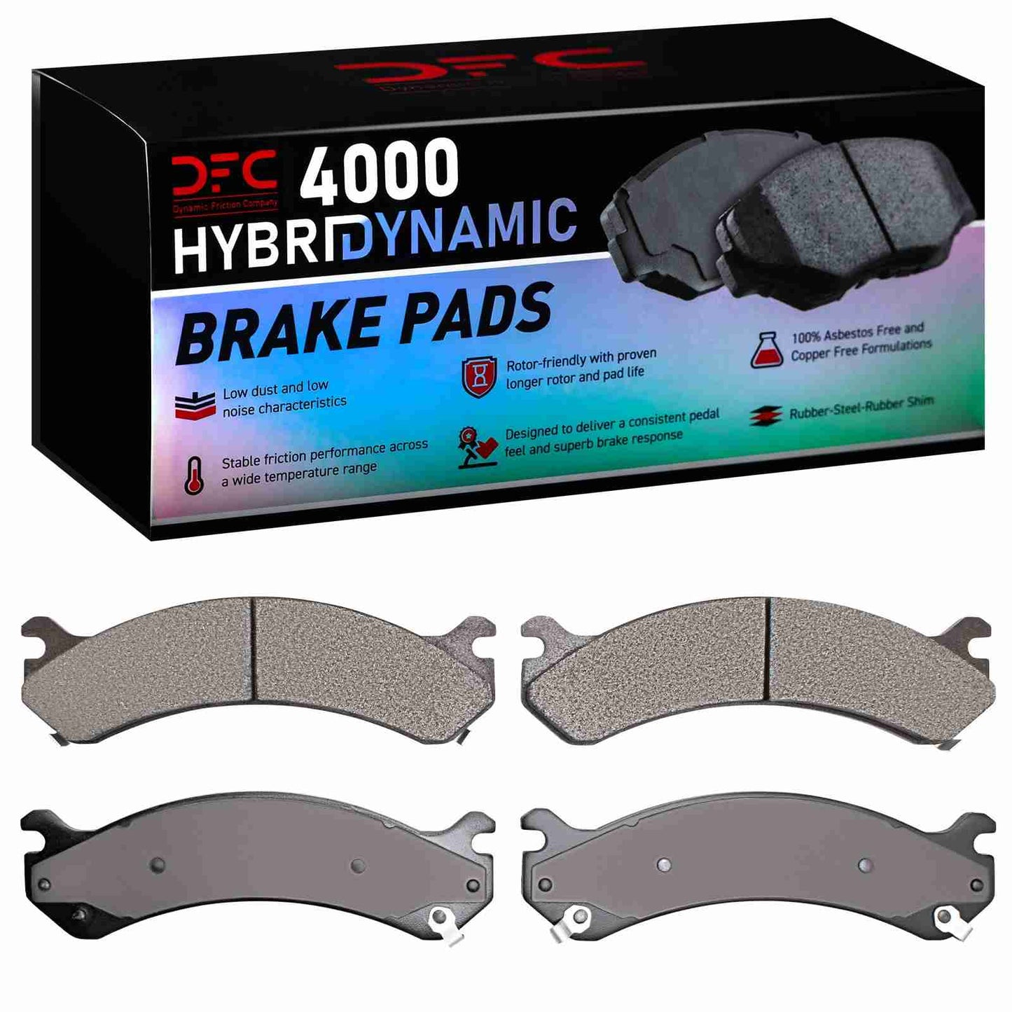 Dynamic Friction Company Disc Brake Pad Set 4000-0784-00